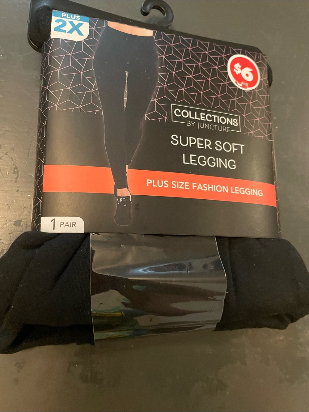 Super Soft Legging - Black (Plus Size 2X)